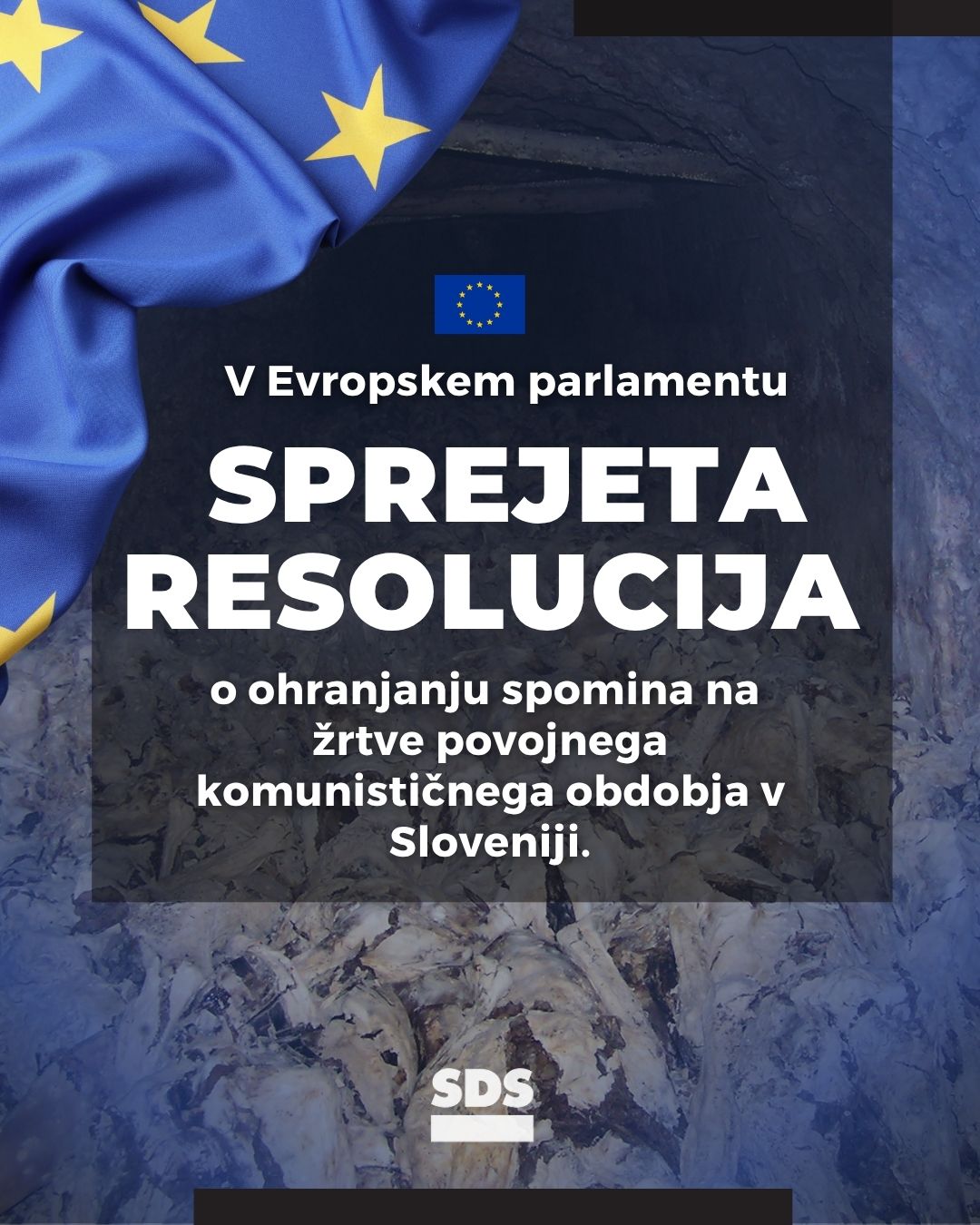 Evropski parlament sprejel Resolucijo o spominu na žrtve povojnega komunističnega nasilja