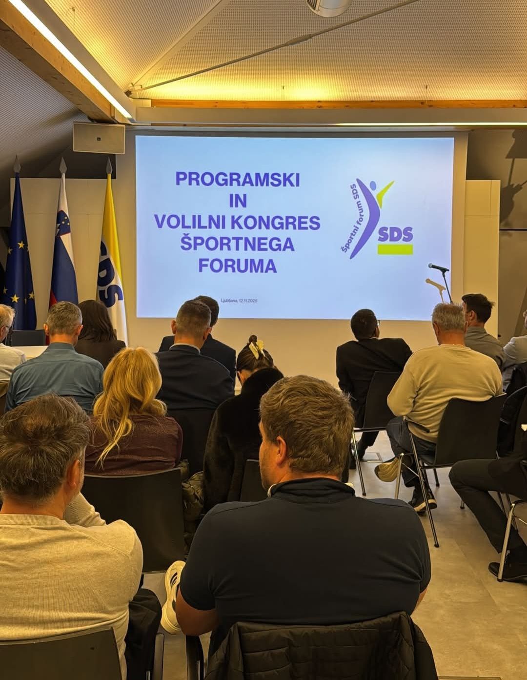 ŠPORTNI FORUM SDS Z NOVIM VODSTVOM IN NADGRAJENIM PROGRAMOM ZA RAZVOJ ŠPORTA V SLOVENIJI
