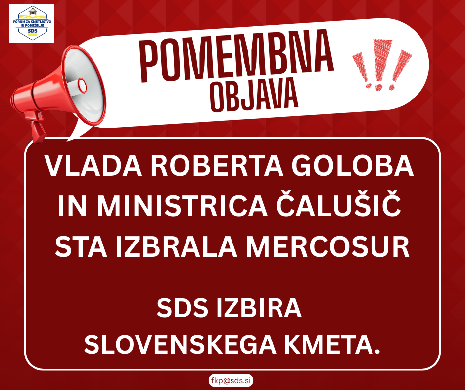 VLADI ROBERTA GOLOBA JE PRED VOLITVAMI OČITNO VSEENO ZA SLOVENSKEGA KMETA