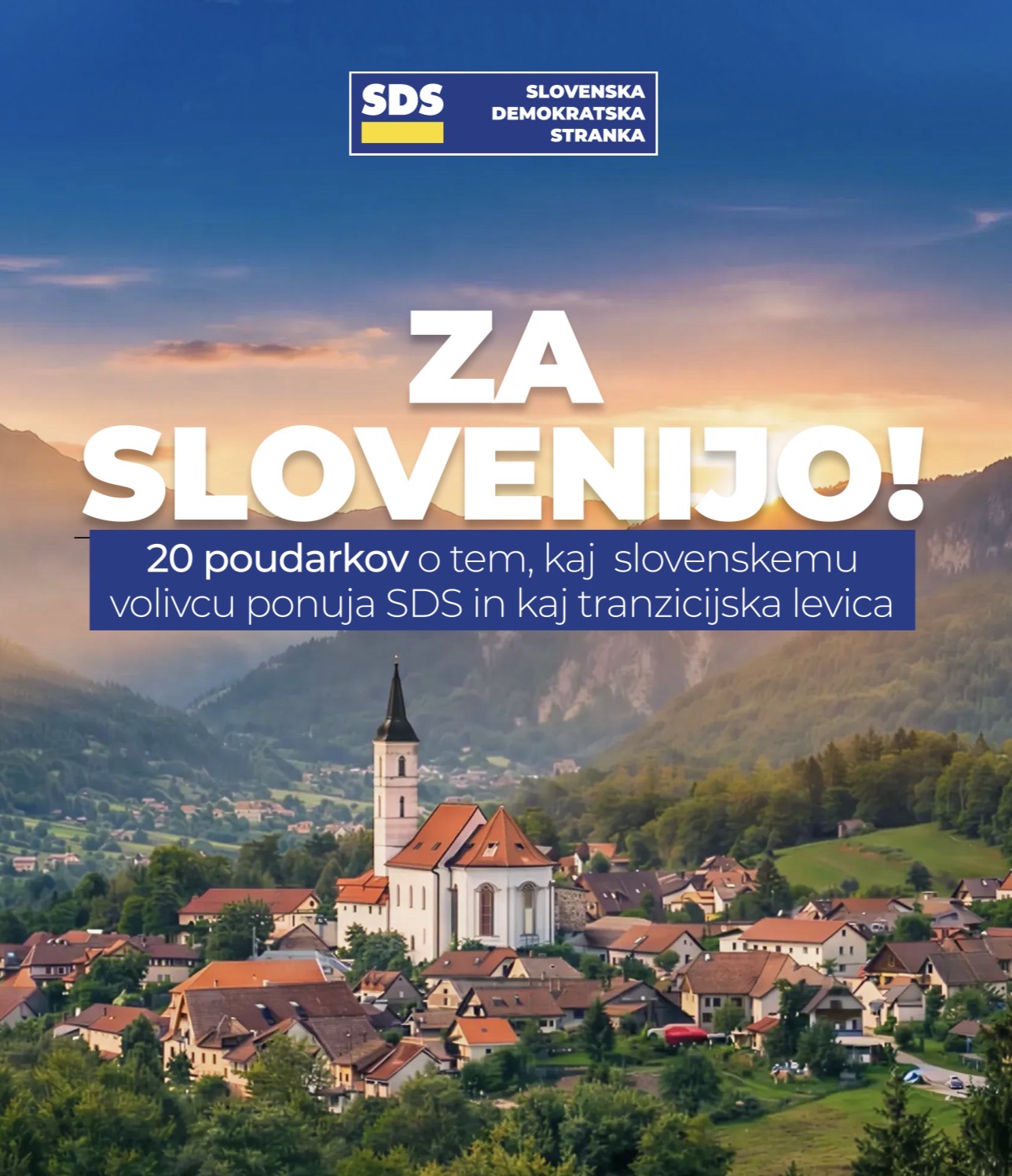 ZA SLOVENIJO!