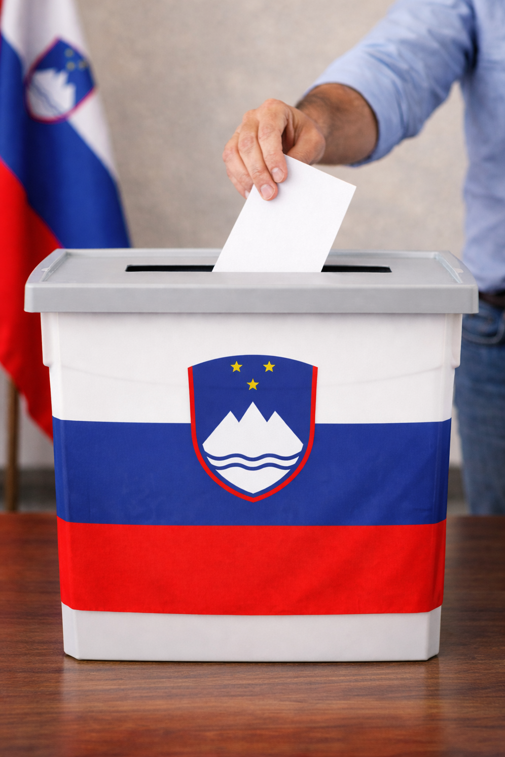 Glasovanje za volilne upravičence, ki bodo na dan glasovanja v tujini