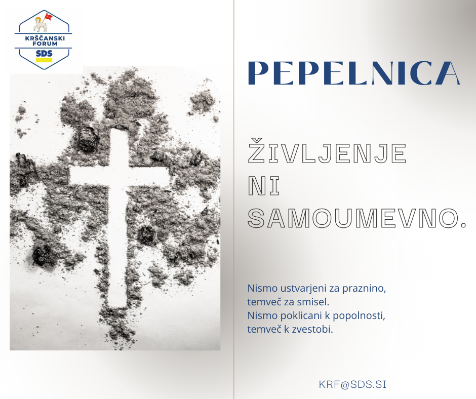 »SPOMINJAJ SE, ČLOVEK, DA SI PRAH IN DA SE V PRAH POVRNEŠ.«