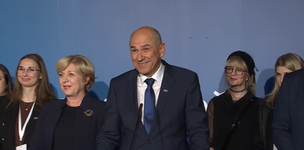 Janez Janša: Boj za Slovenijo se ne konča z enim volilnim večerom