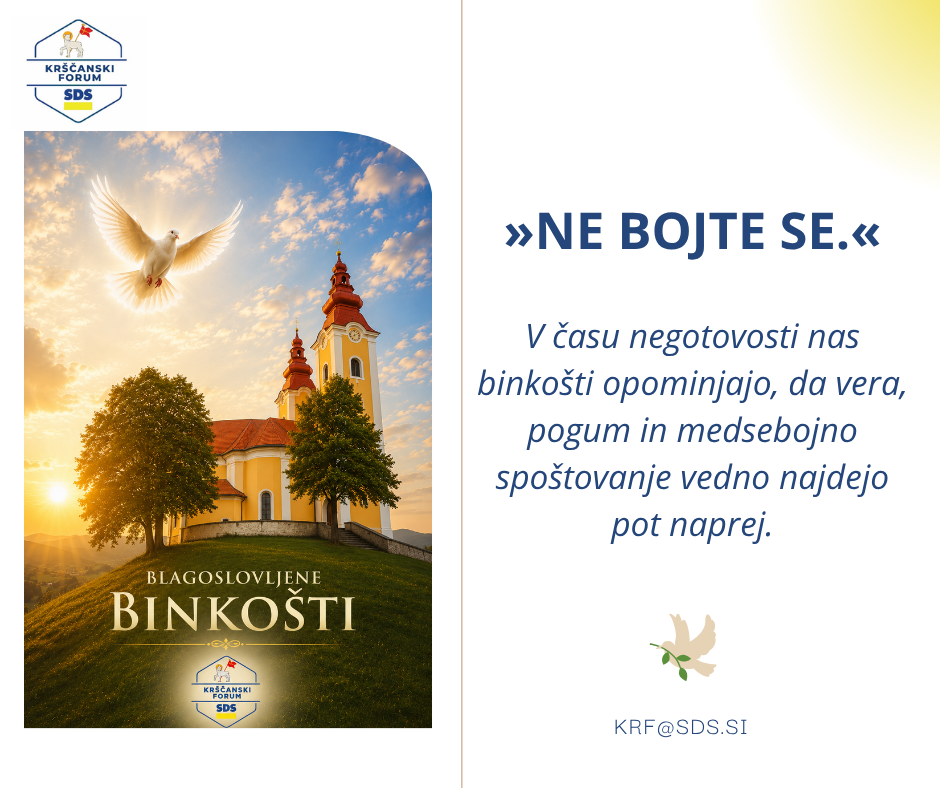 BINKOŠTI SO PRAZNIK UPANJA