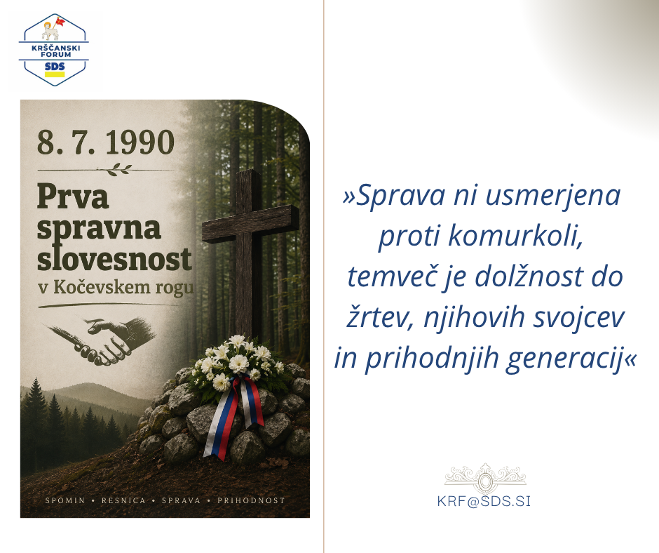 8. JULIJ 1990 – KOČEVSKI ROG: BREZ RESNICE NI SPRAVE