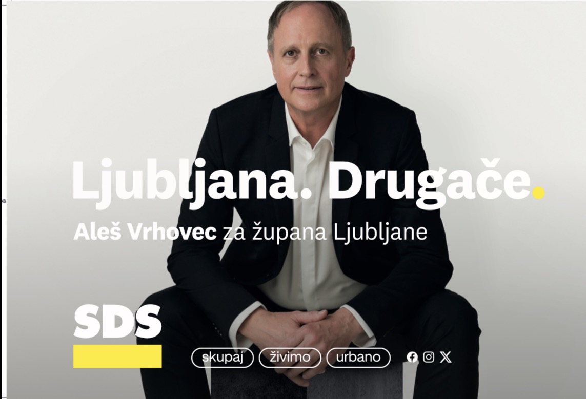 Program Aleša Vrhovca za župana Ljubljane
