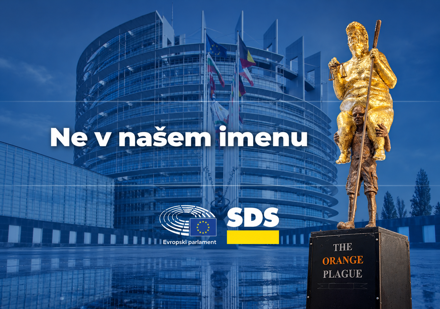 Ne v našem imenu: sramotenje ameriškega predsednika ne sodi v Evropski parlament