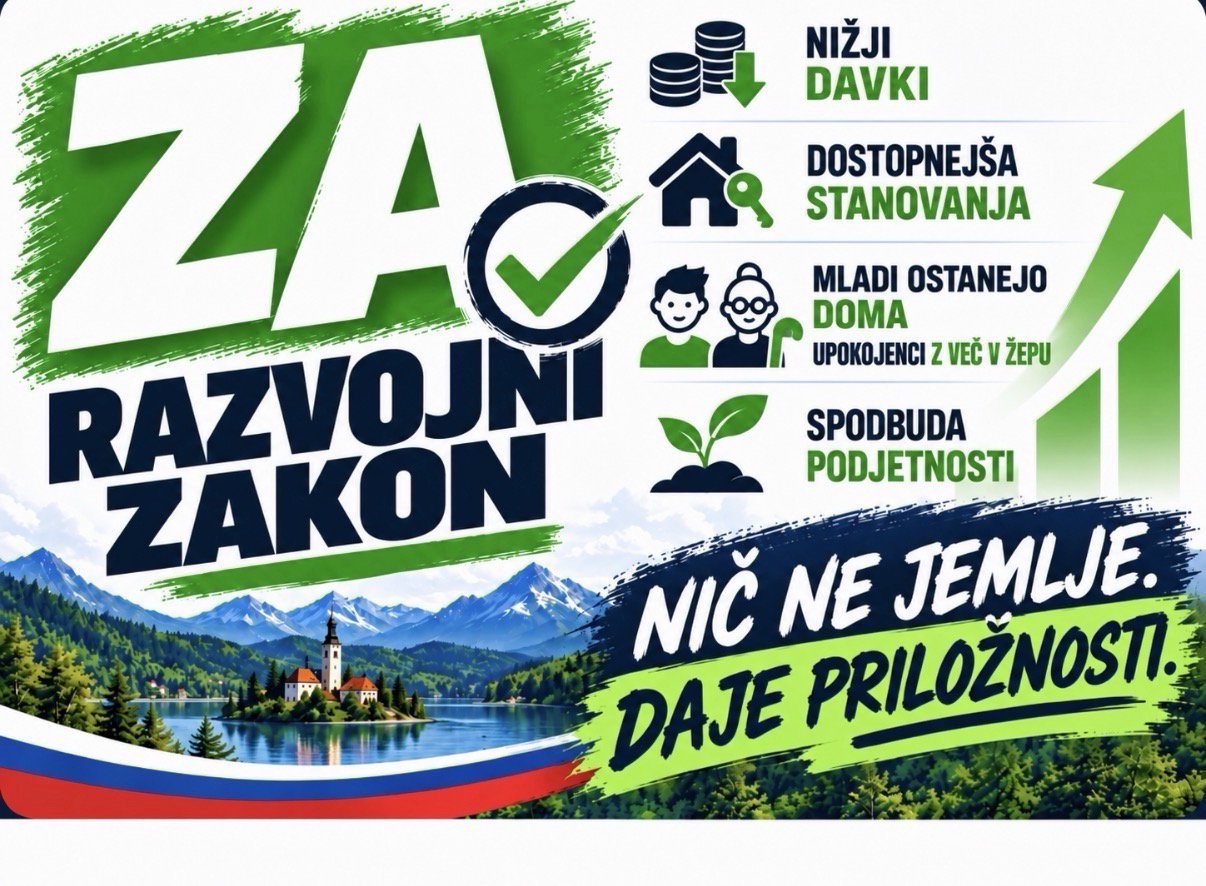 Državni sekretar Peter Papež: Razvojni zakon ni zakon za bogate, ampak zakon za slovenske družine in gospodarstvo